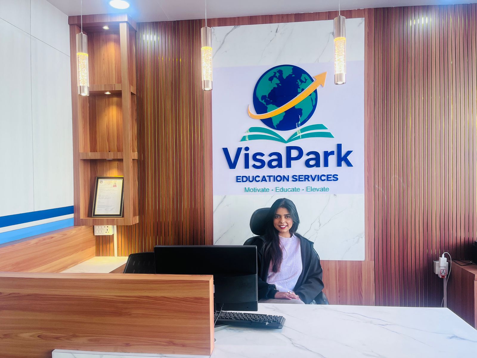 Students studying abroad